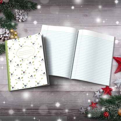 Find Peace This Christmas Mindful Paperback Christmas Composition Notebook for journaling and holiday reflection