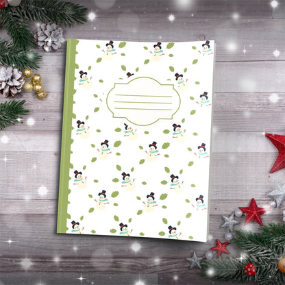 Find Peace This Christmas Mindful Paperback Christmas Composition Notebook for journaling and holiday reflection