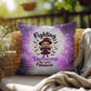Halloween indoor/outdoor pillow with “Fighting Demons but still” for mental health and resilience
