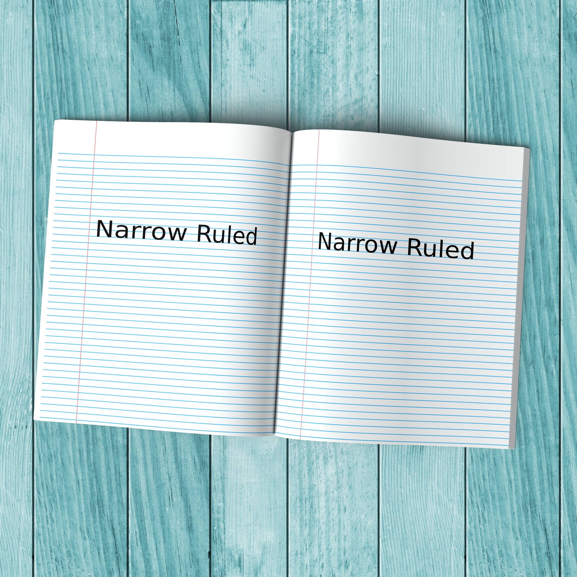 Sturdy cardstock cover Writing My Journey One Day At A Time notebook for journaling, wellness, and mindfulness practices.