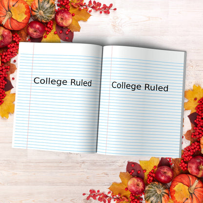 Gratitude Is Healing paperback composition notebook for gratitude, wellness, and inspirational journaling.