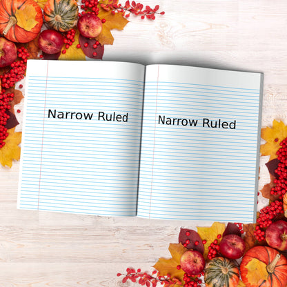 Grateful For Small Steps paperback composition notebook for gratitude journaling and reflection.