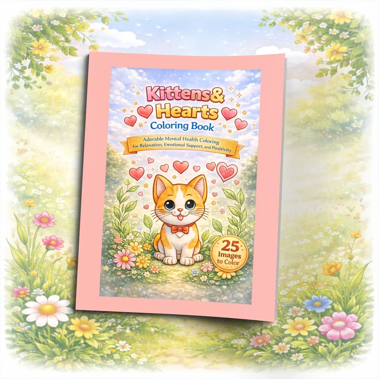 Shop our premium kitten comfort coloring for a happy heart and mind from MySisterIsASurvivor.
