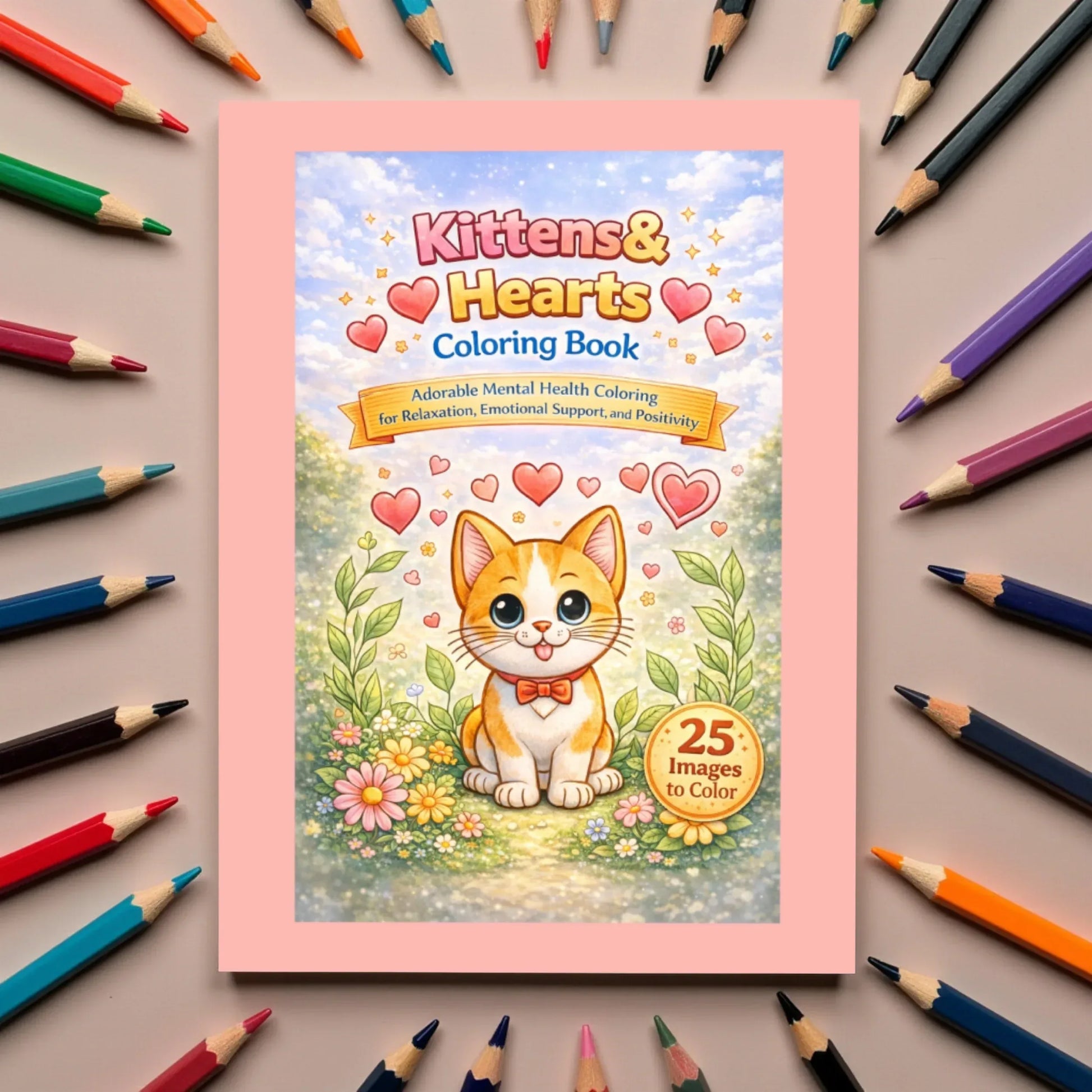 Shop our kitten comfort coloring for a happy heart and mind featuring the Default Title style option from MySisterIsASurvivor.