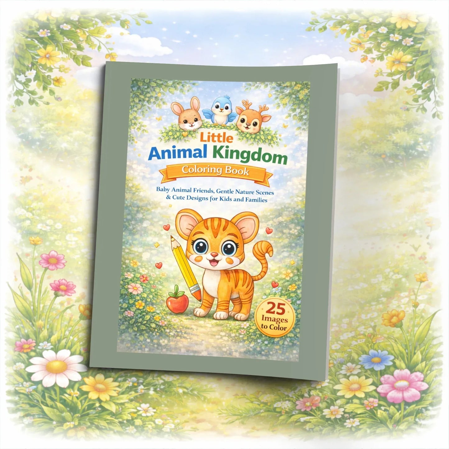 Shop our premium little animal kingdom a journey of baby animals to color from MySisterIsASurvivor.