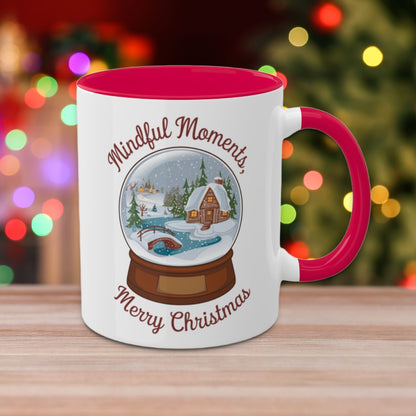 Mindful Moments, Merry Christmas - Colorful Christmas Mugs, 11oz