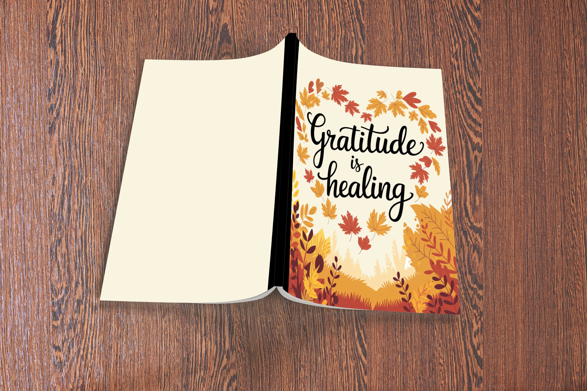 Gratitude Is Healing Composition Notebook