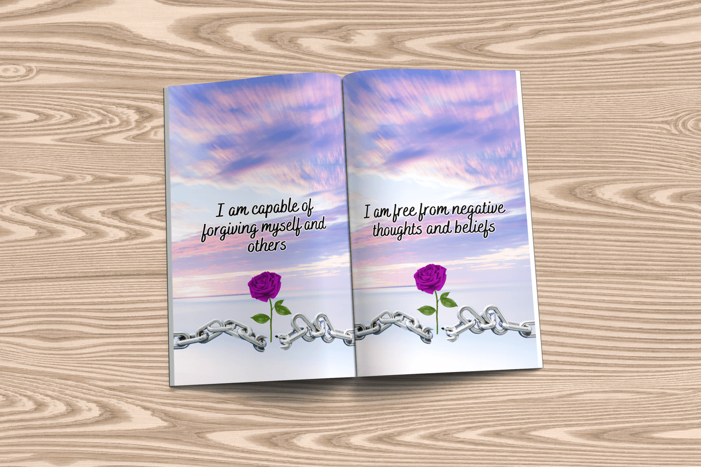 Affirmation Book - Unbroken: 5 x 8 in. Paperback, 52 pages - 50 Inspiring Affirmations