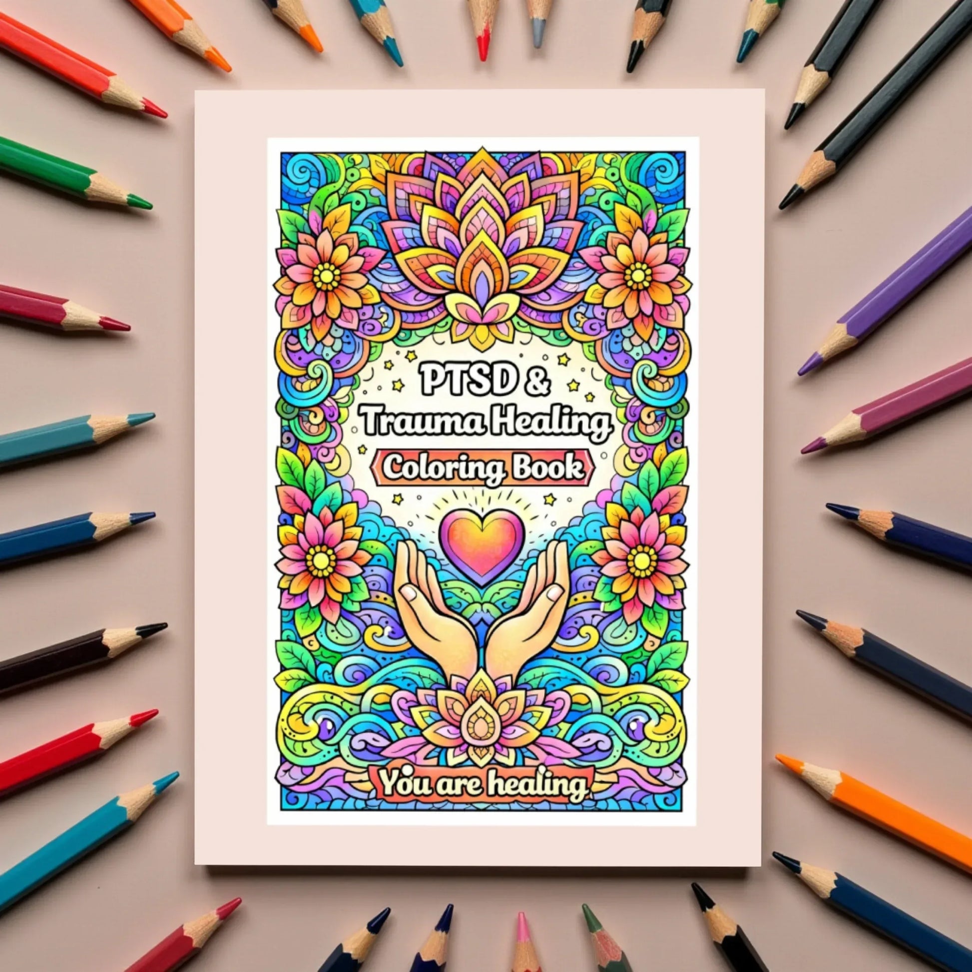 Shop our ptsd trauma healing coloring book featuring the Default Title style option from MySisterIsASurvivor.