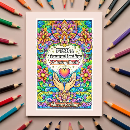 Shop our ptsd trauma healing coloring book featuring the Default Title style option from MySisterIsASurvivor.