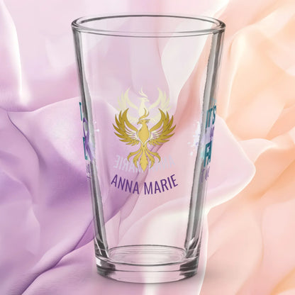 Shop our premium rise reclaim pint glass its not your fault from MySisterIsASurvivor.