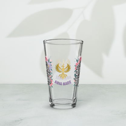 You Are Brave Even on the Days You Feel Broken pint glass, empowering survivor gift, trauma awareness