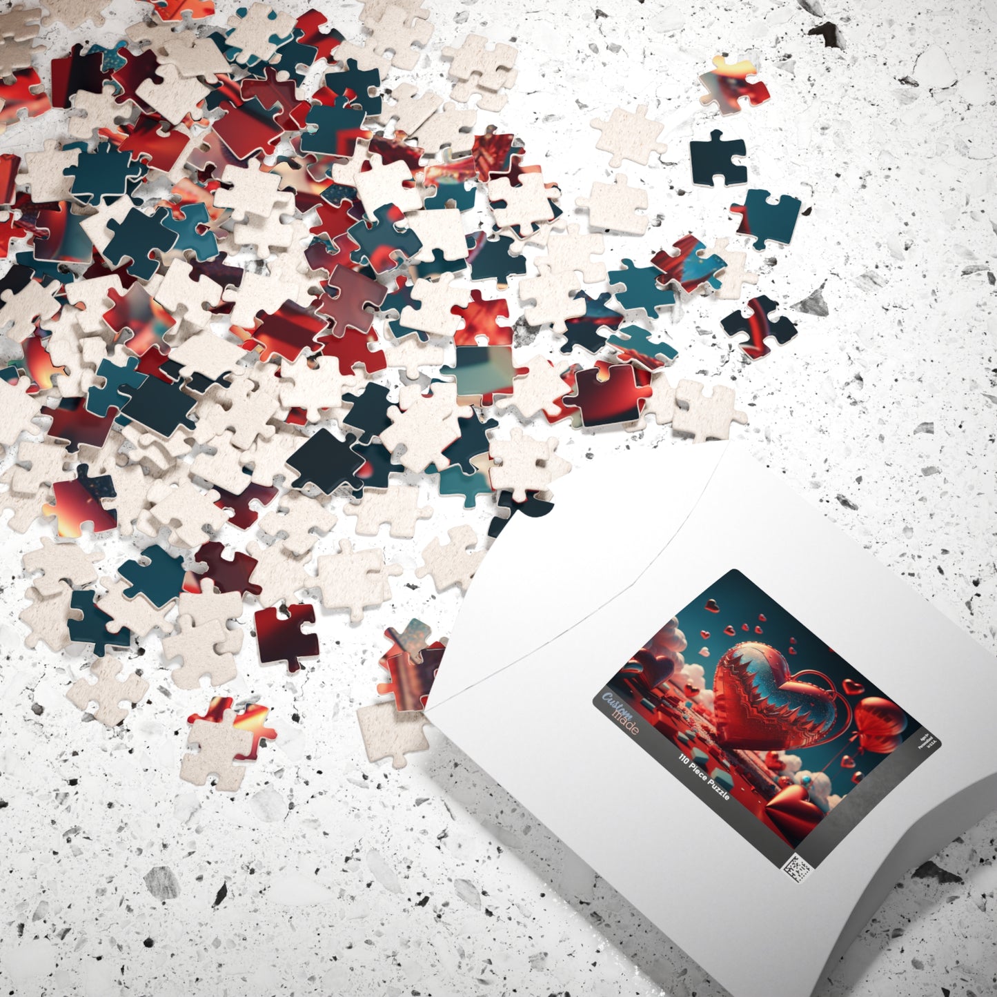 Serene Love Skies: Valentine's Day Puzzle for Mystery, Depth, and Healing