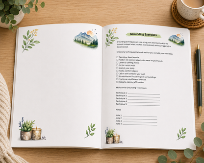 Silent Battles: 28 Day PTSD Recovery Journal