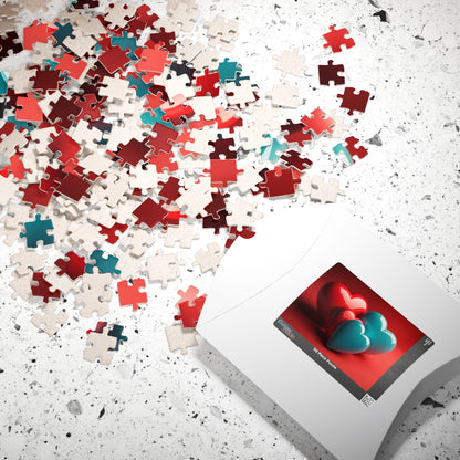 Sweetheart Serenity: Valentine's Day Puzzle for Calm, Balance, and Healing