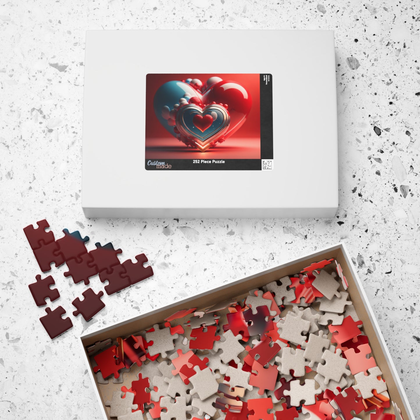 Symbolic Serenity: Valentine's Day Puzzle for Strength, Structure, and Healing