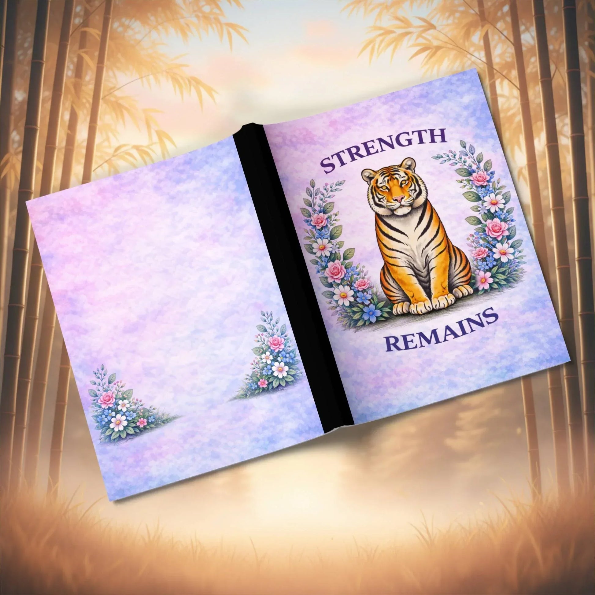 Shop our premium strength remains tiger composition notebook from MySisterIsASurvivor.
