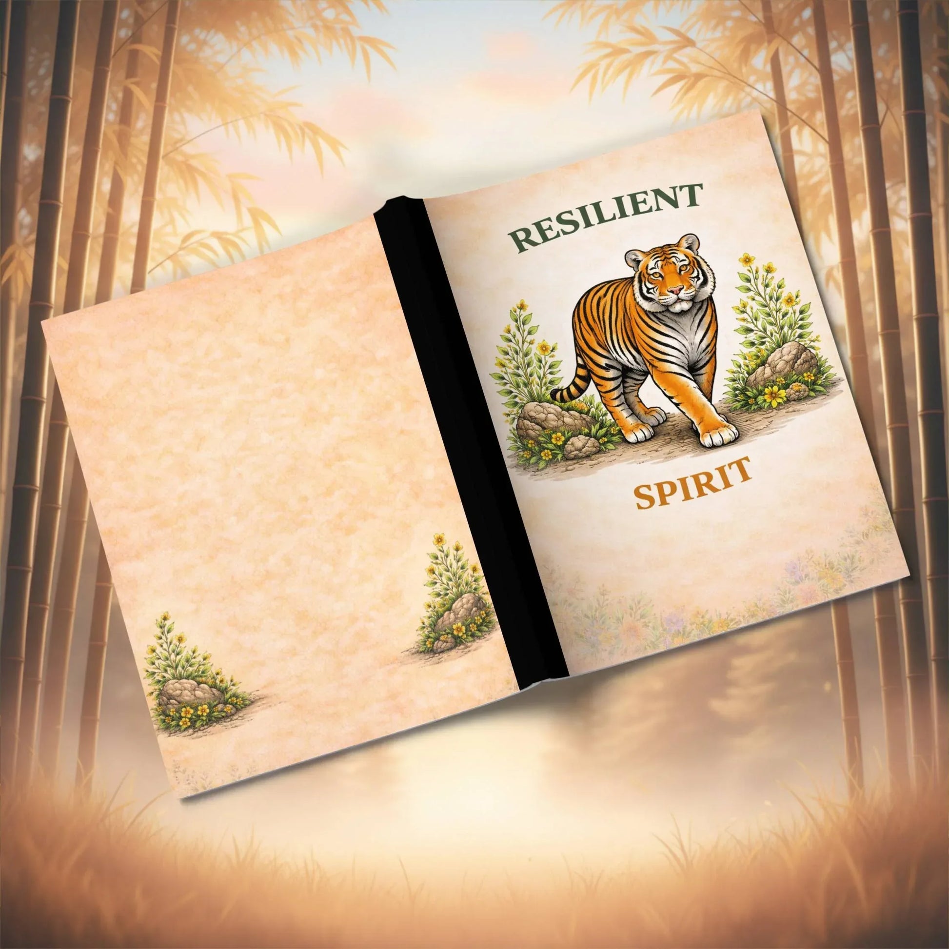 Shop our premium resilient spirit tiger composition notebook from MySisterIsASurvivor.