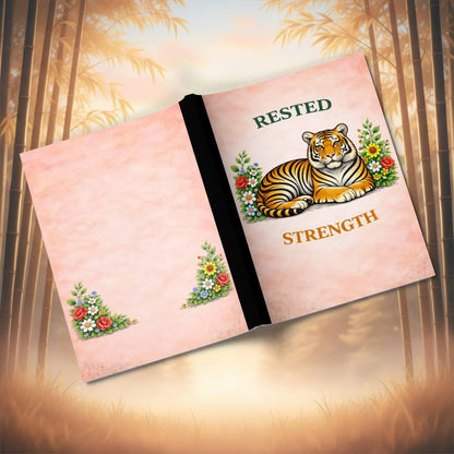 Shop our premium rested strength tiger composition notebook from MySisterIsASurvivor.