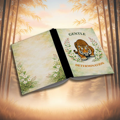 Shop our premium gentle determination tiger composition notebook from MySisterIsASurvivor.