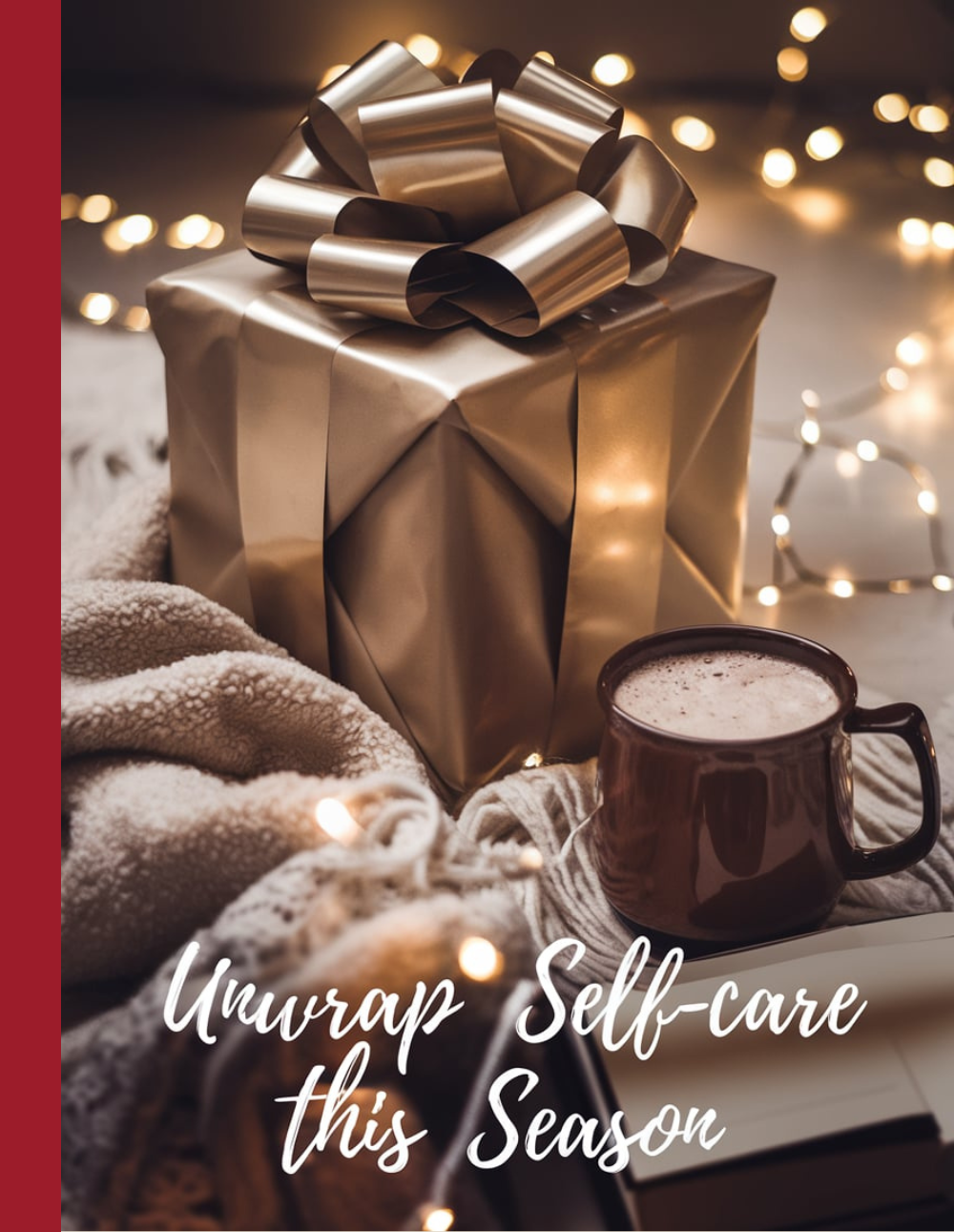 Unwrap Self-care This Season - Christmas Composition Notebook