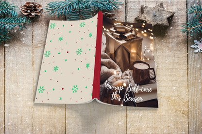 Unwrap Self-care This Season - Christmas Composition Notebook