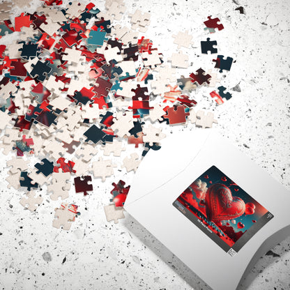Uplifting Heartscape: Valentine's Day Puzzle for Beauty, Grace, and Healing