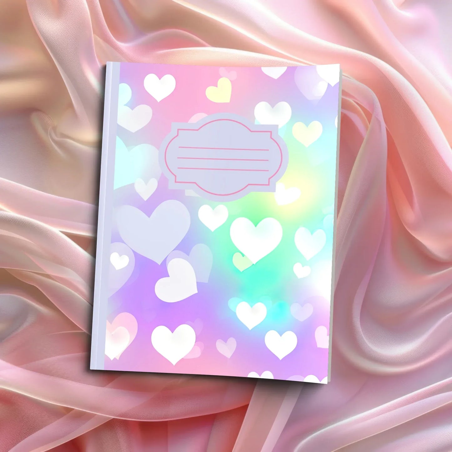 Shop our pastel dreams heart journal featuring the Standard Blue Lined style option from MySisterIsASurvivor.
