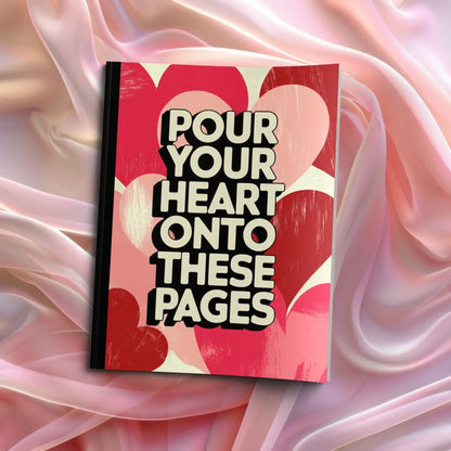 Shop our pour your heart onto these pages composition notebook featuring the Standard Blue Lined style option from MySisterIsASurvivor.