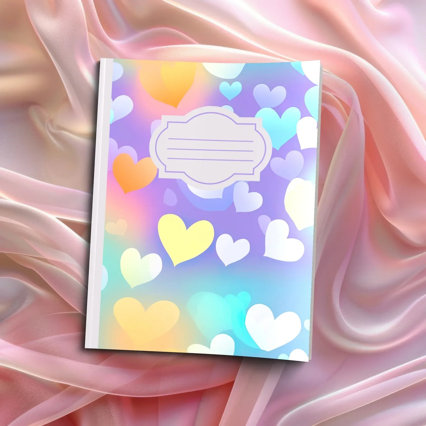 Shop our watercolor hearts journal featuring the Purple Lined style option from MySisterIsASurvivor.
