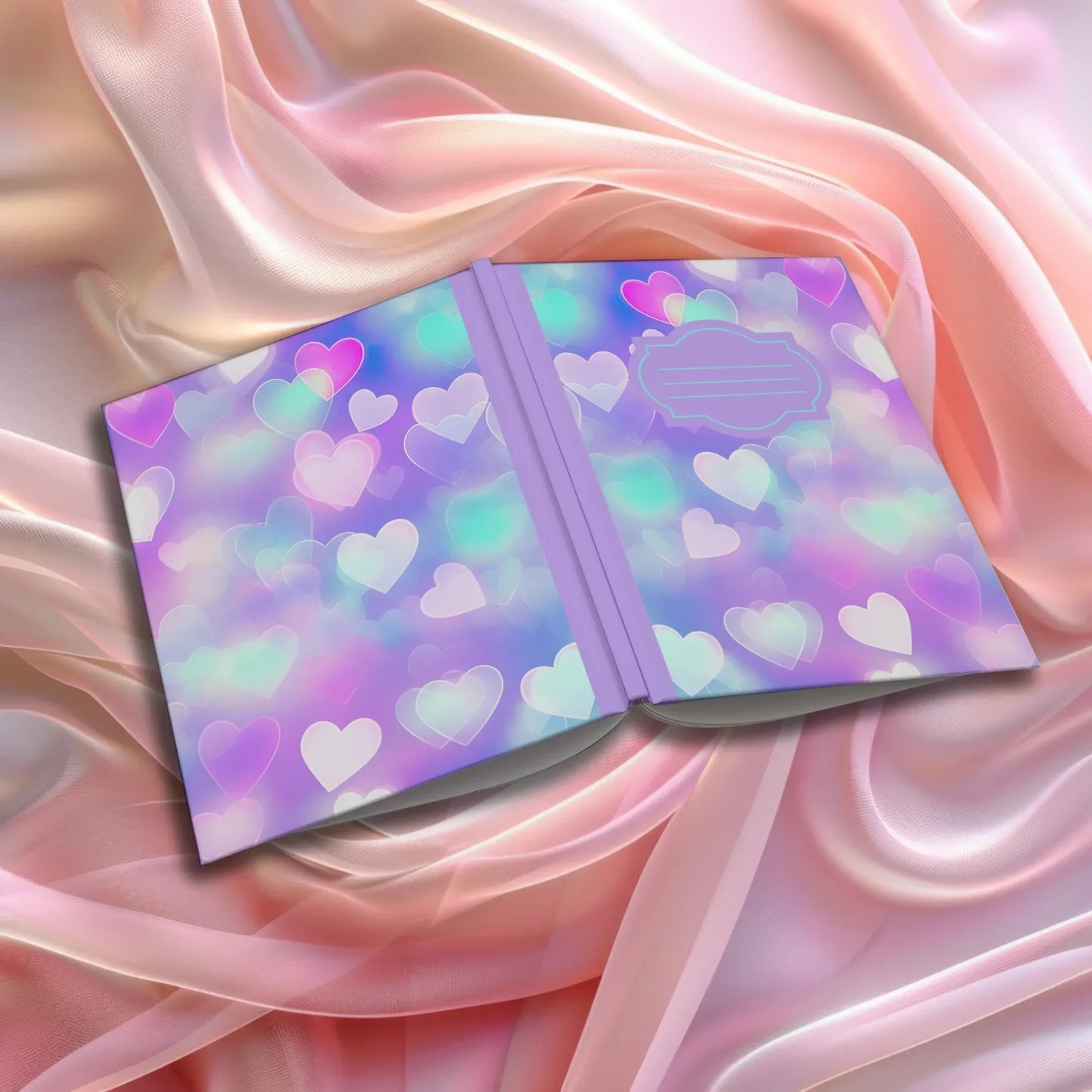 Shop our cotton candy hearts journal featuring the Magenta Lined style option from MySisterIsASurvivor.