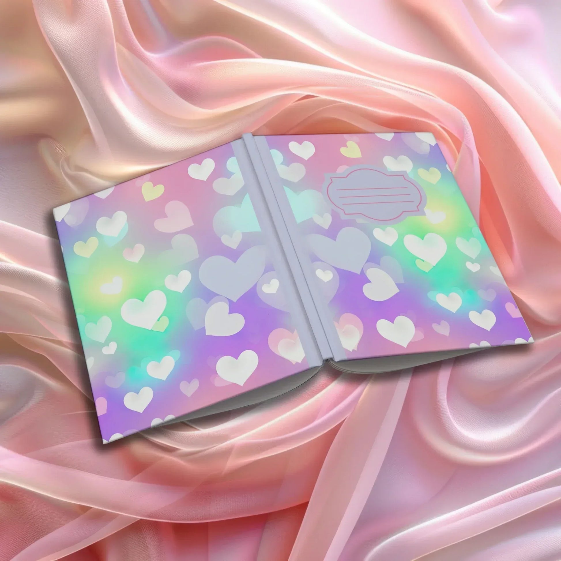 Shop our pastel dreams heart journal featuring the Pink Lined style option from MySisterIsASurvivor.