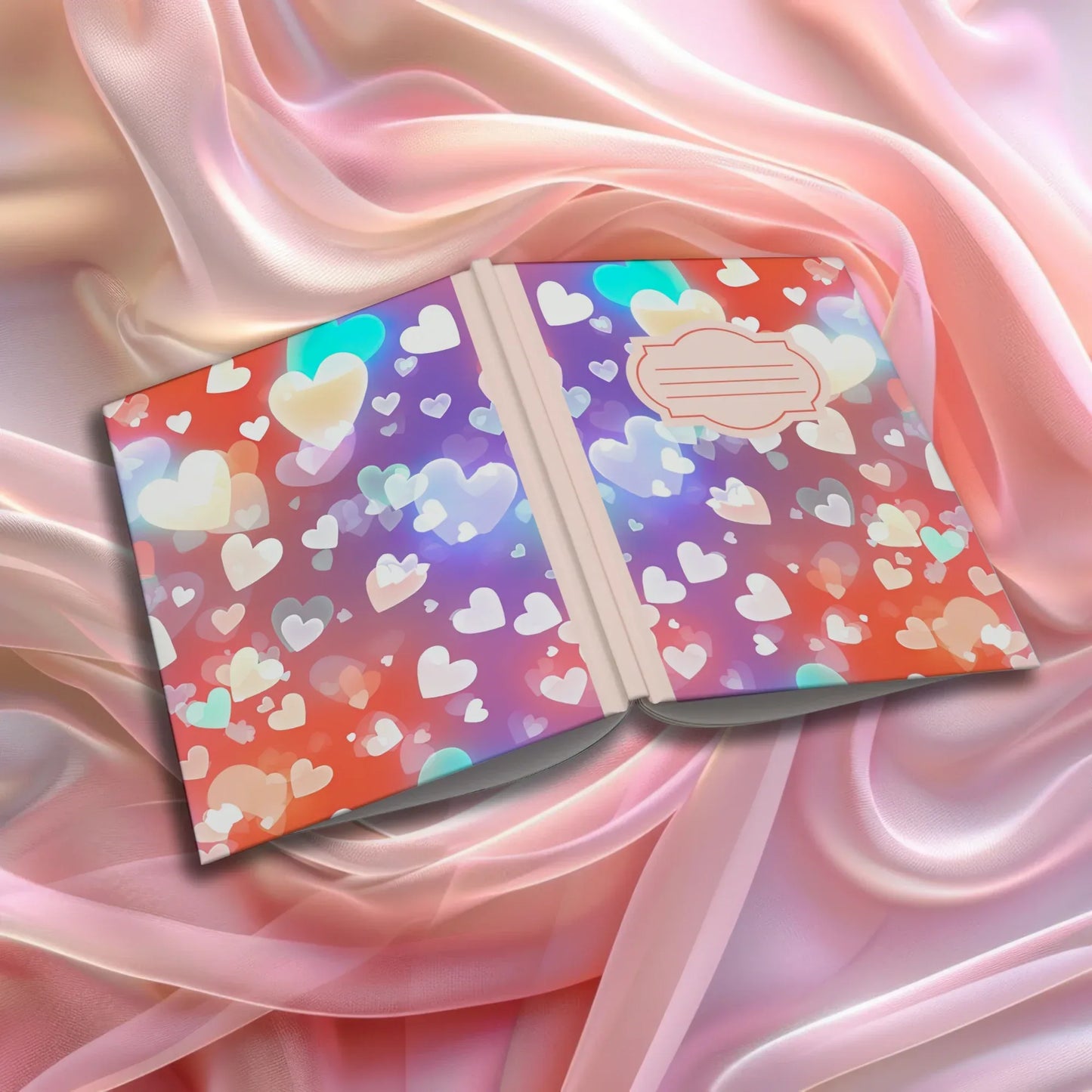 Shop our twilight hearts journal featuring the Pink Lined style option from MySisterIsASurvivor.
