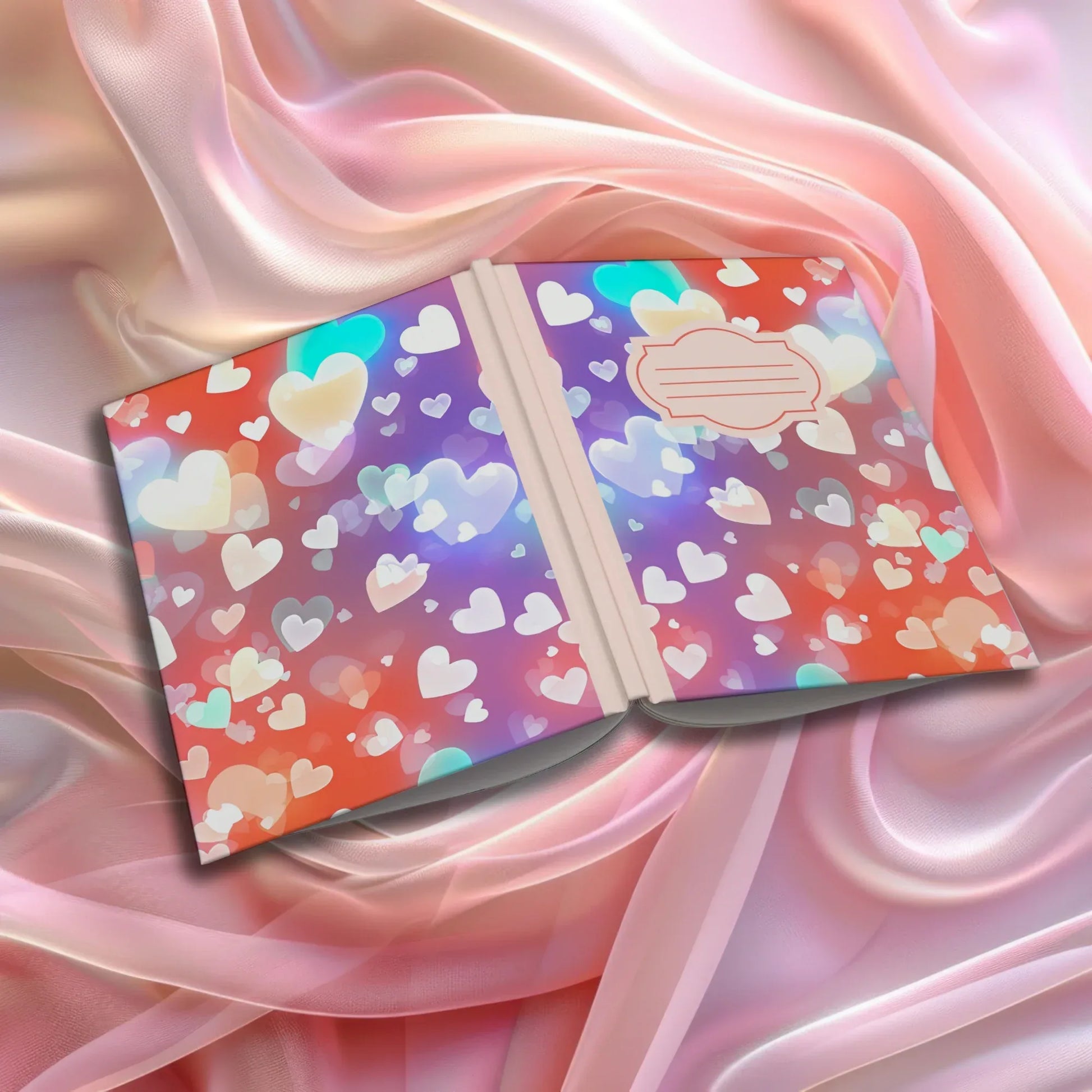 Shop our twilight hearts journal featuring the Pink Lined style option from MySisterIsASurvivor.