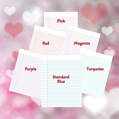 Paperback journal "Every Page Is A Love Letter" with motivational cover, perfect for mindfulness, journaling, self-care, and positivity.