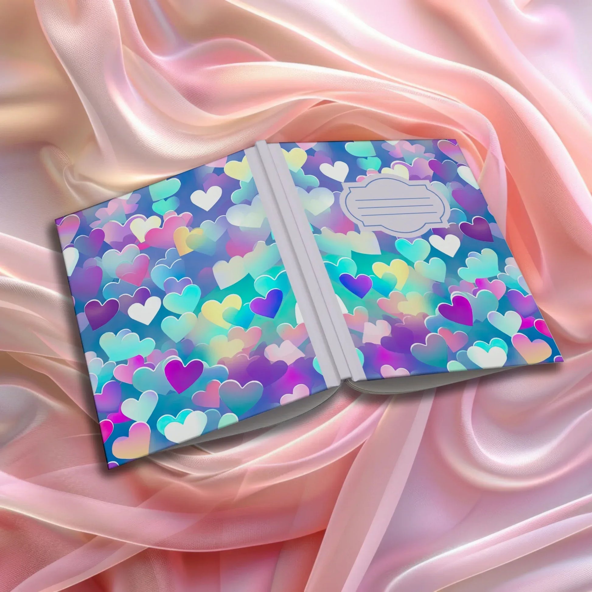 Shop our confetti hearts journal featuring the Purple Lined style option from MySisterIsASurvivor.