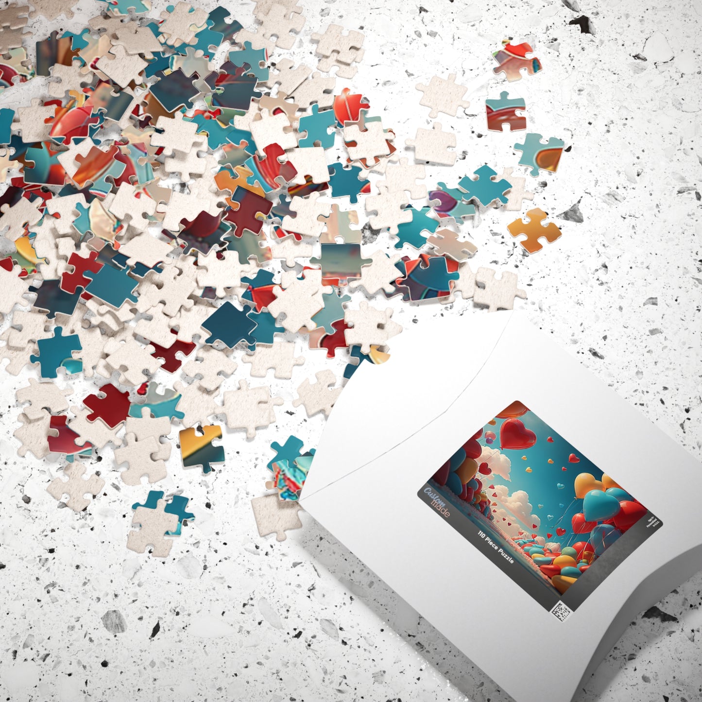Whimsical Balloon Wonderland: Valentine's Day Puzzle for Freedom, Hope, and Healing