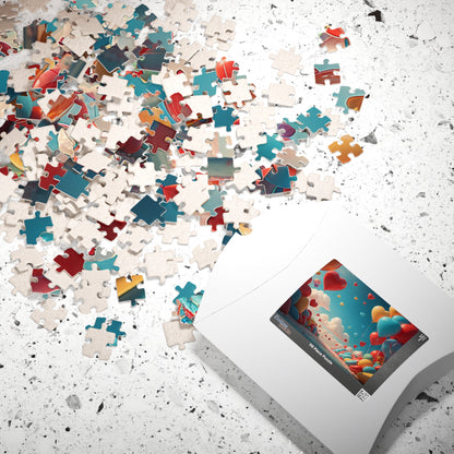 Whimsical Balloon Wonderland: Valentine's Day Puzzle for Freedom, Hope, and Healing