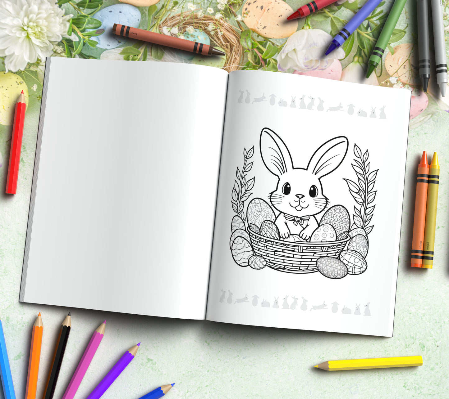 Whispers of Spring Coloring Book - A Soft Easter Coloring Experience for Calm, Renewal & Inner Peace