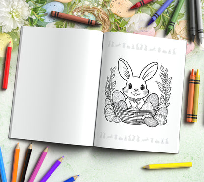 Whispers of Spring Coloring Book - A Soft Easter Coloring Experience for Calm, Renewal & Inner Peace