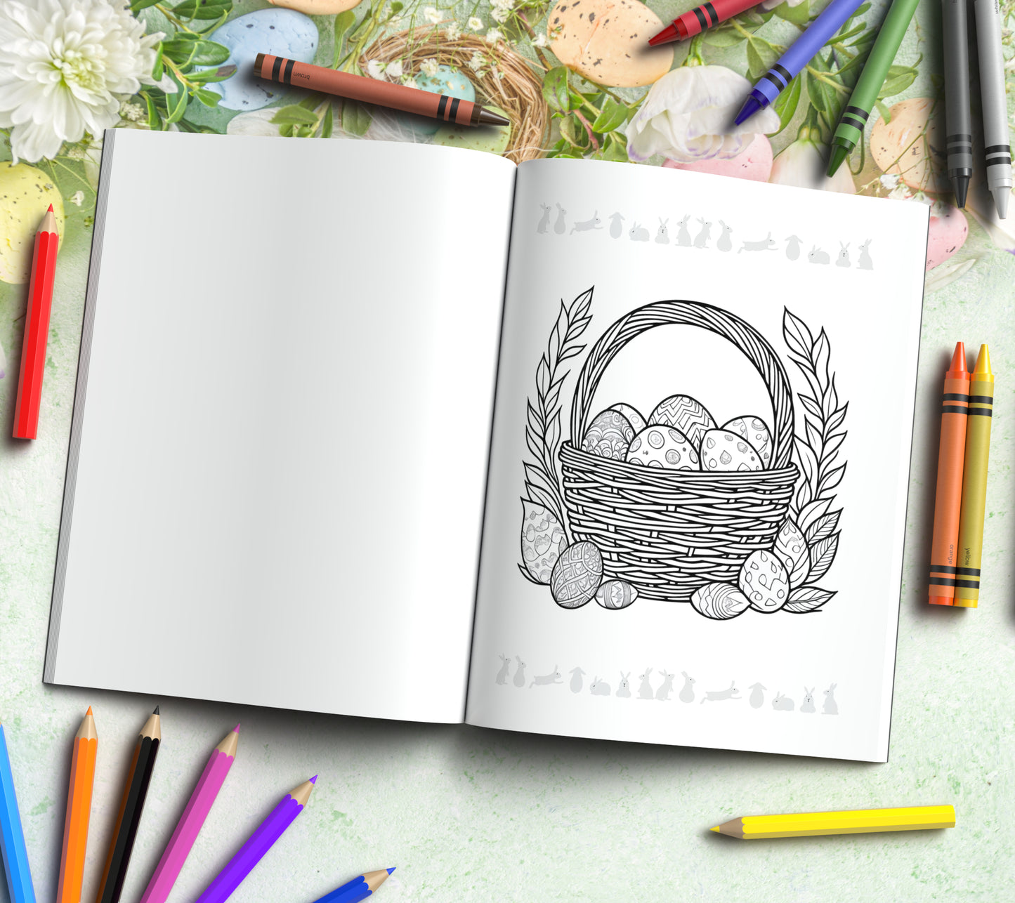 Whispers of Spring Coloring Book - A Soft Easter Coloring Experience for Calm, Renewal & Inner Peace