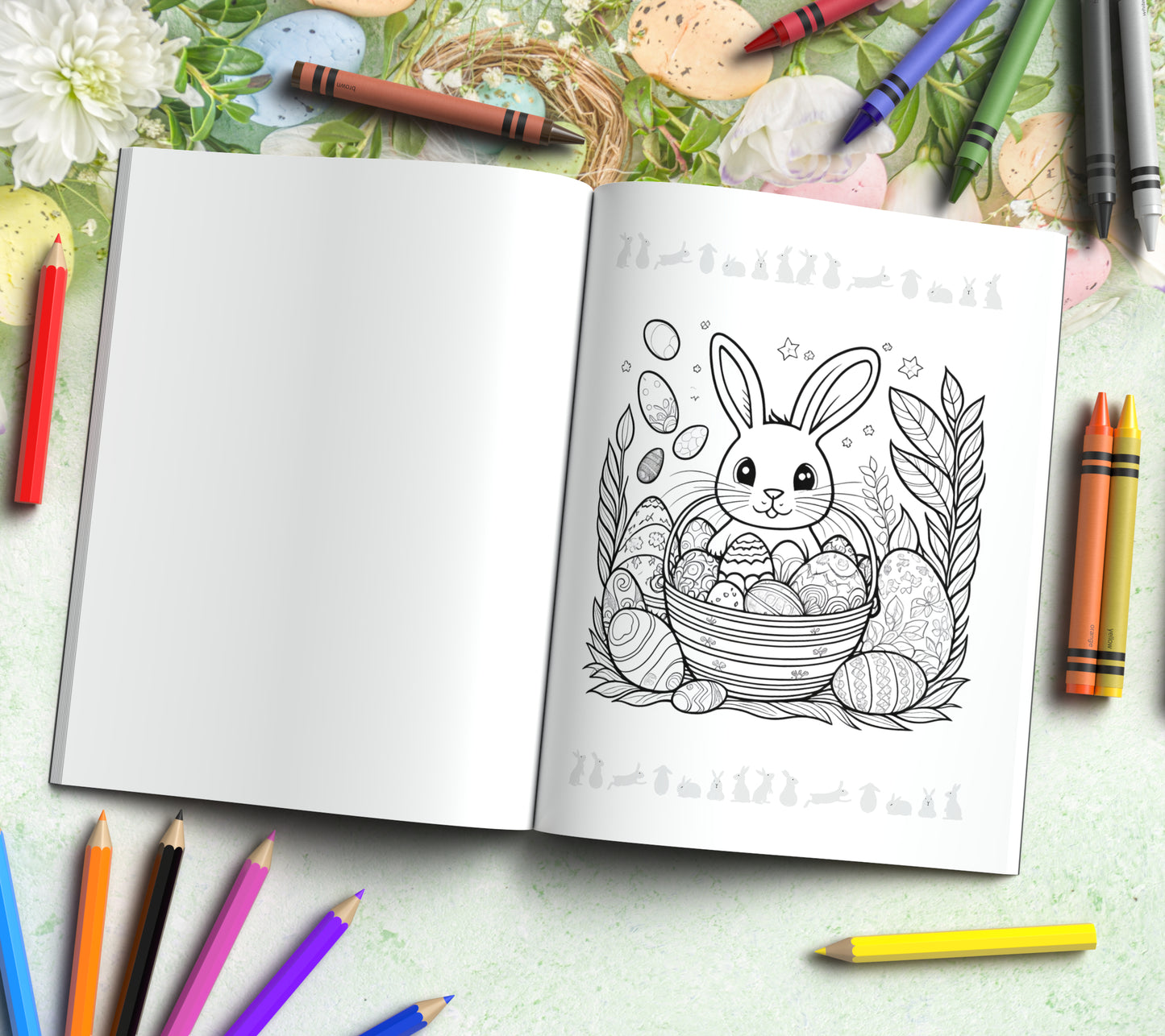 Whispers of Spring Coloring Book - A Soft Easter Coloring Experience for Calm, Renewal & Inner Peace