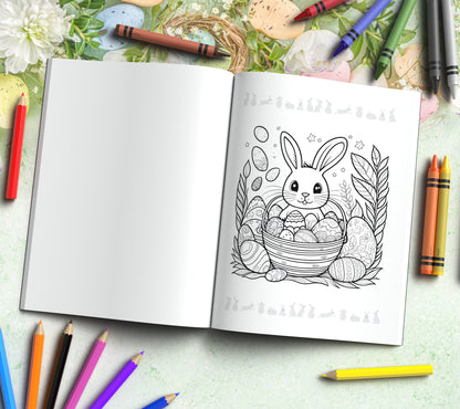 Whispers of Spring Coloring Book - A Soft Easter Coloring Experience for Calm, Renewal & Inner Peace