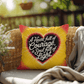 A Heart Full Of Courage, A Soul Full Of Light: Indoor/Outdoor Pillow Self-Care for Relaxation, Mindfulness & Emotional Wellness
