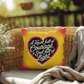 A Heart Full Of Courage, A Soul Full Of Light: Indoor/Outdoor Pillow Self-Care for Relaxation, Mindfulness & Emotional Wellness