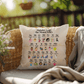 Alphabet Soup The Mental ABCs Personalized Indoor/Outdoor Pillow - Mental Health Gift, Therapy Room Decor, Self - Care Cushion - MySisterIsASurvivor