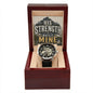 Shop our premium his strength built mine openwork watch from MySisterIsASurvivor.