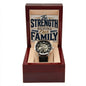 Shop our premium the strength behind our family openwork watch from MySisterIsASurvivor.