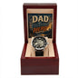 Shop our premium dad my everyday hero openwork watch from MySisterIsASurvivor.