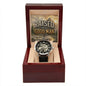 Shop our premium raised by a good man openwork watch from MySisterIsASurvivor.